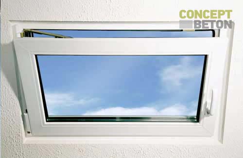 Dreh-Kipp-Fenster
Größe 100 x 100 cm